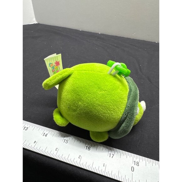 Shoochy Pals Green Dinosaur Plush Toy Clip-On - Picture 5 of 6